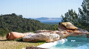 Wunderschöne Villa mit Blick auf das Meer und auf die Insel Formentera