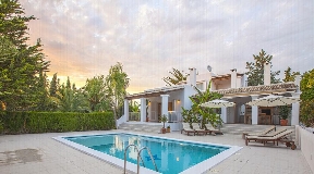 Schöne Villa mit Touristenlizenz  in Jesus Ibiza