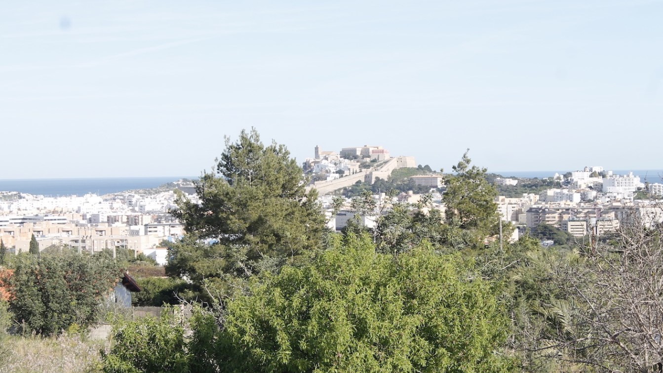 Haus mit Panoramablick auf Jesus Talamanca Dalt Vila und Formentera
