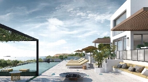 Neu gebaute Villa zu verkaufen mit Meerblick in Cala Conta