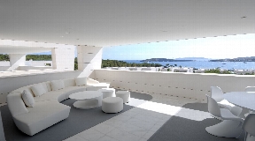 Luxuriöses Penthouse mit fantastischem Blick auf die Altstadt und Formentera