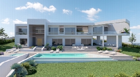 Grundstück mit 1500 m2 und Lizenz für ein Haus von 600 m2 in Ibiza