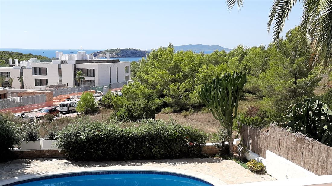 Haus mit Blick auf Formentera und Dalt Vila in Can Pep Simo
