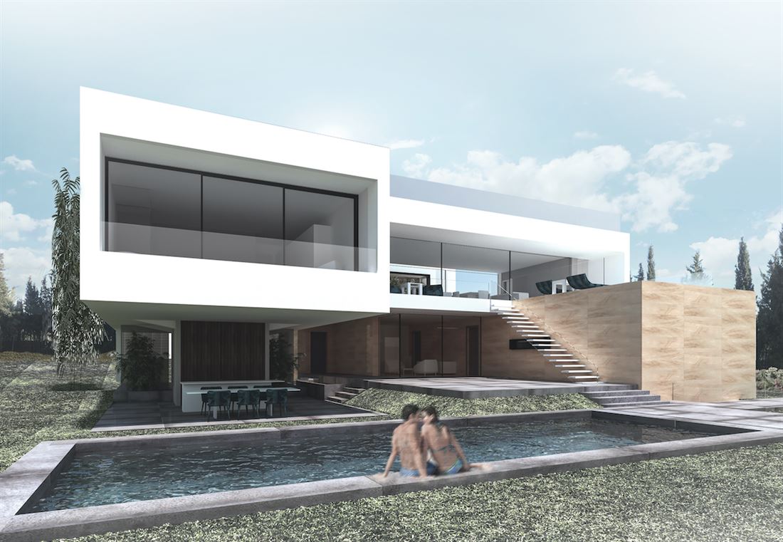 Moderne Villa in Cap Martinet mit herrlichem Blick auf das Meer und Formentera