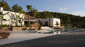 Schöne Villa in einem Tal in der Nähe von San Jose - Ibiza mit herrlichem Blick auf die Natur
