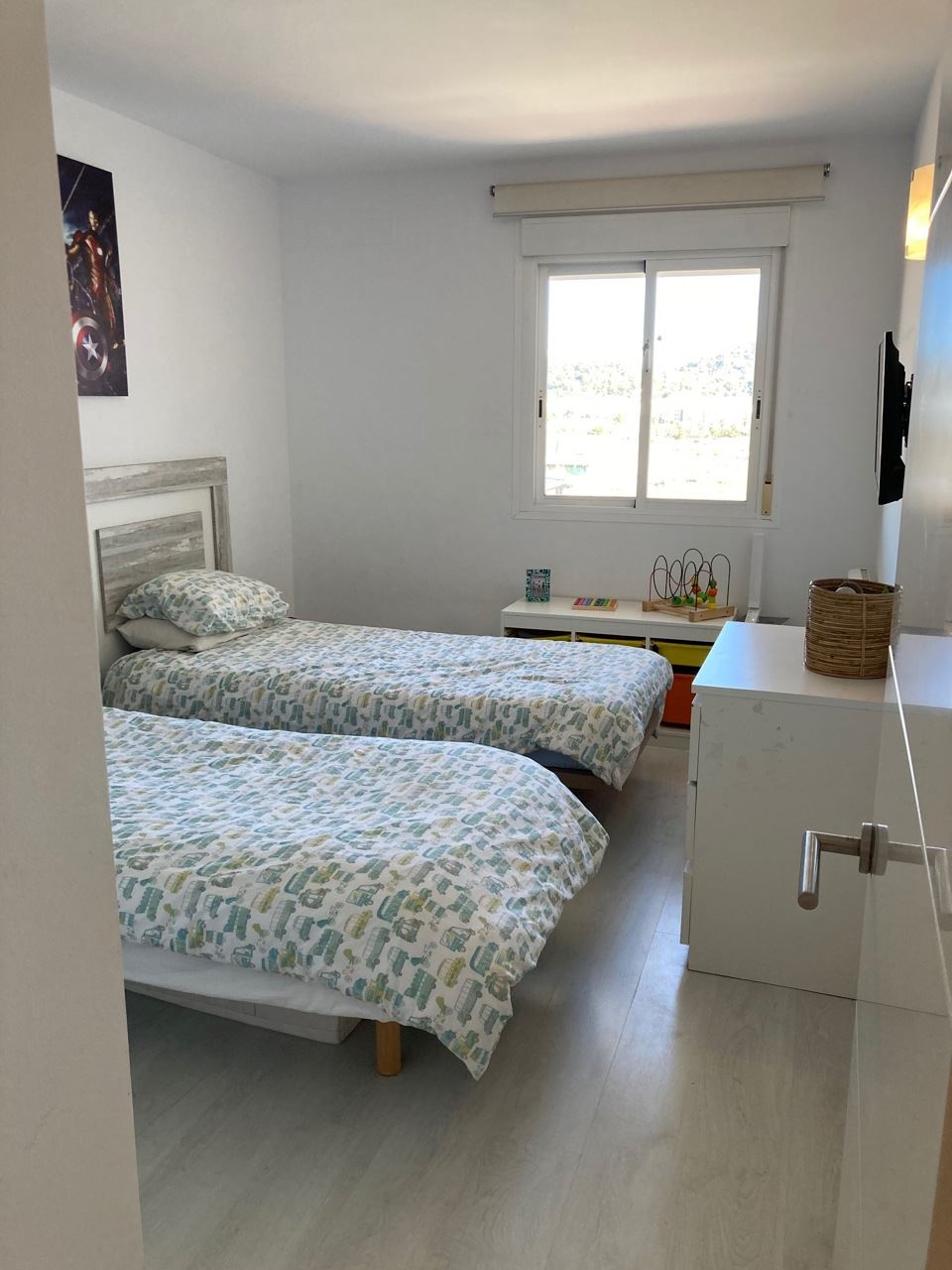 Helle 2-Bett-Wohnung von 100 m2 in Marino Botafoch mit Meerblick