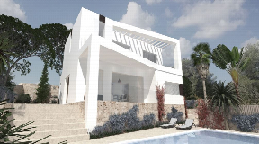 Familienhaus auf städtischem Land einschließlich Reform- und Erweiterungsprojekt in Cap Martinet