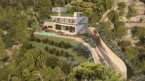 Neu gebaute Villa der Bau dieser herrlichen Villa befindet sich in vollem Meerblick