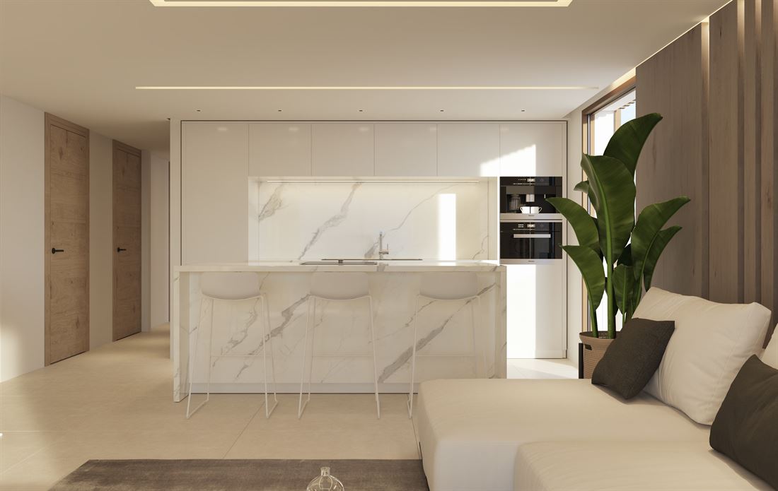 Neu gebautes Projekt von fünfunddreißig Luxus apartments zum Verkauf in Can Misses