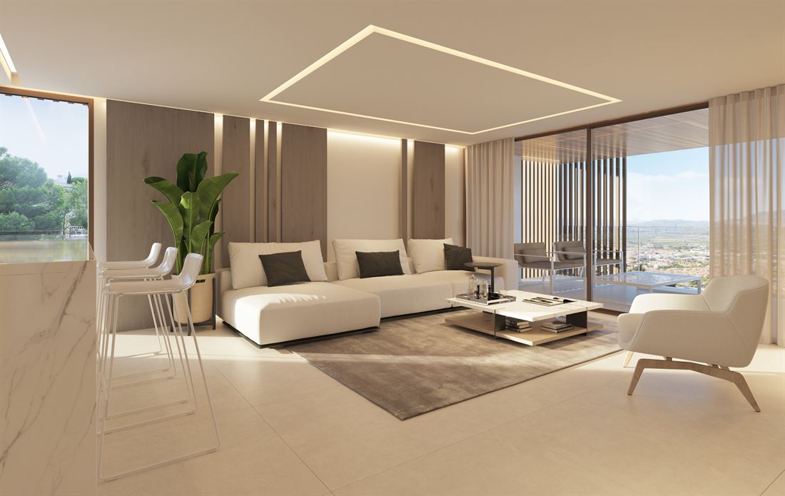 Neu gebautes Projekt von fünfunddreißig Luxus apartments zum Verkauf in Can Misses