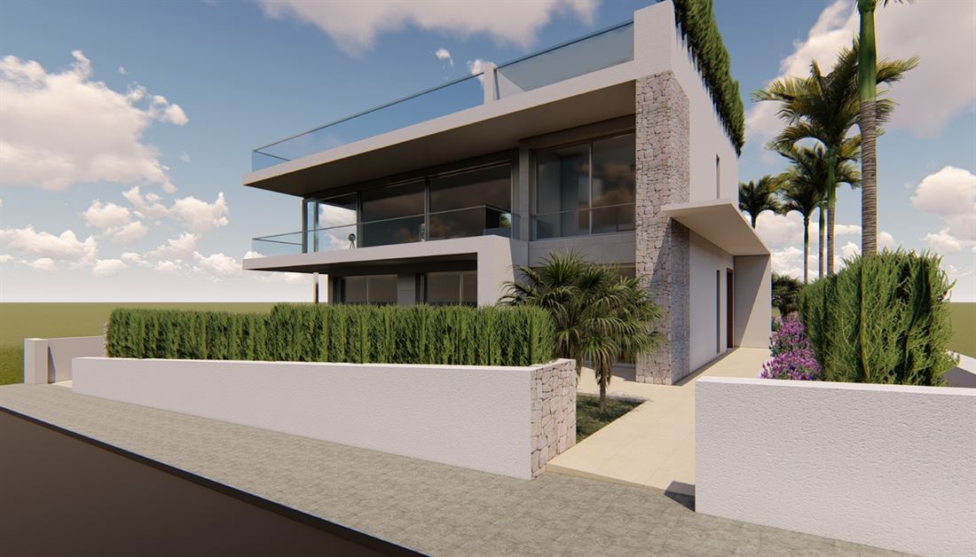 Neue Off-Plan-Immobilie in Ses Torres an der Bucht von Talamanca