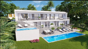 Erstaunliche hochwertige Villa in Cala Tarida zu verkaufen