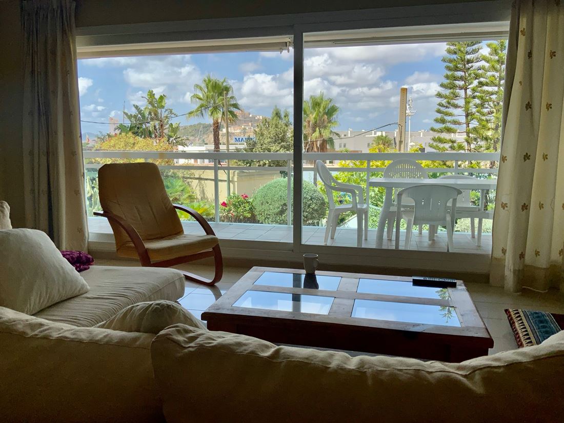 Apartment in Marina Botafoch mit Blick auf D'Alt Villa und das Meer