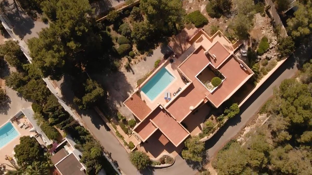 Atemberaubendes Einfamilienhaus mit atemberaubendem Meerblick und Pool in Sant Antoni de Portmany