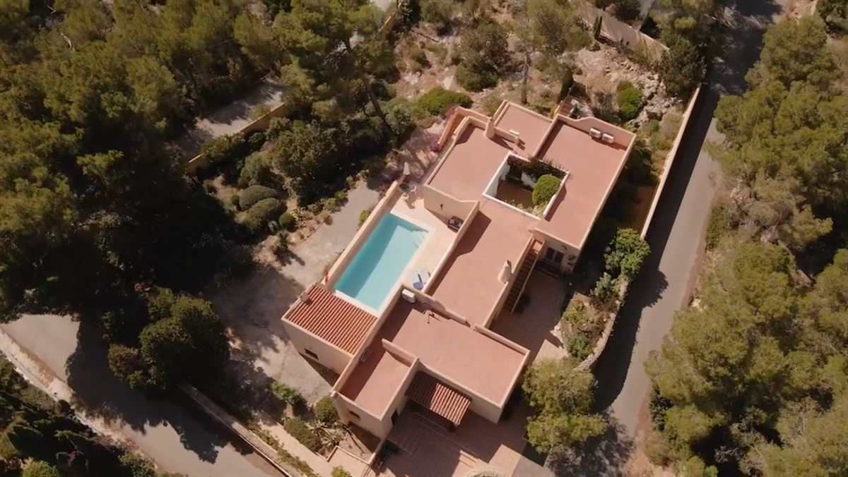 Atemberaubendes Einfamilienhaus mit atemberaubendem Meerblick und Pool in Sant Antoni de Portmany